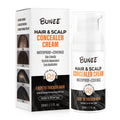 Scalp concealer pomade in 30ml container for covering hair thinning