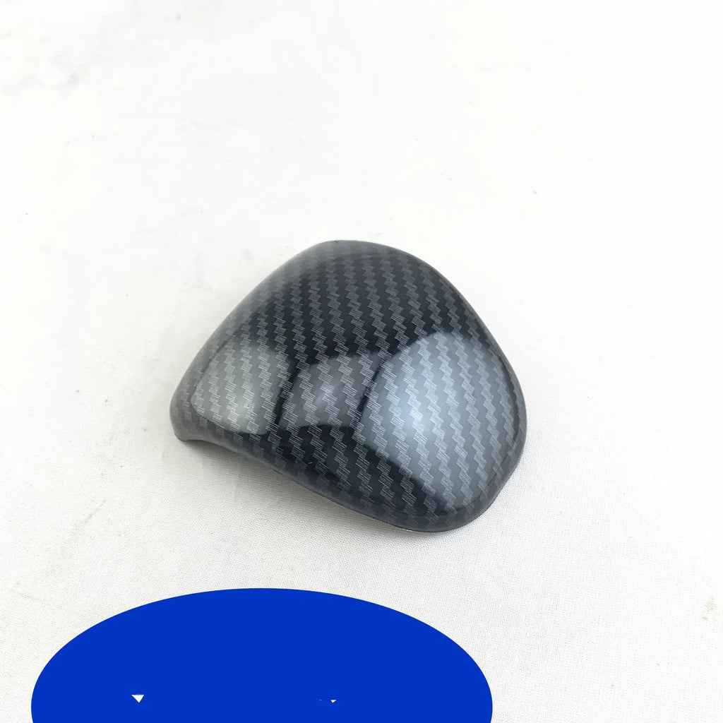 Smart RunK3 carbon fibre pattern gear shift cover trim for dashboard styling