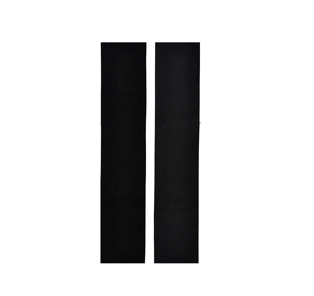 Two pairs of high temperature resistant adhesive Velcro strips for car license plate fixing 100x500mm