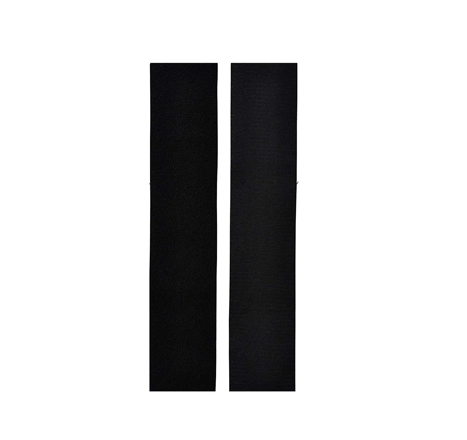 Two pairs of high temperature resistant adhesive Velcro strips for car license plate fixing 100x500mm
