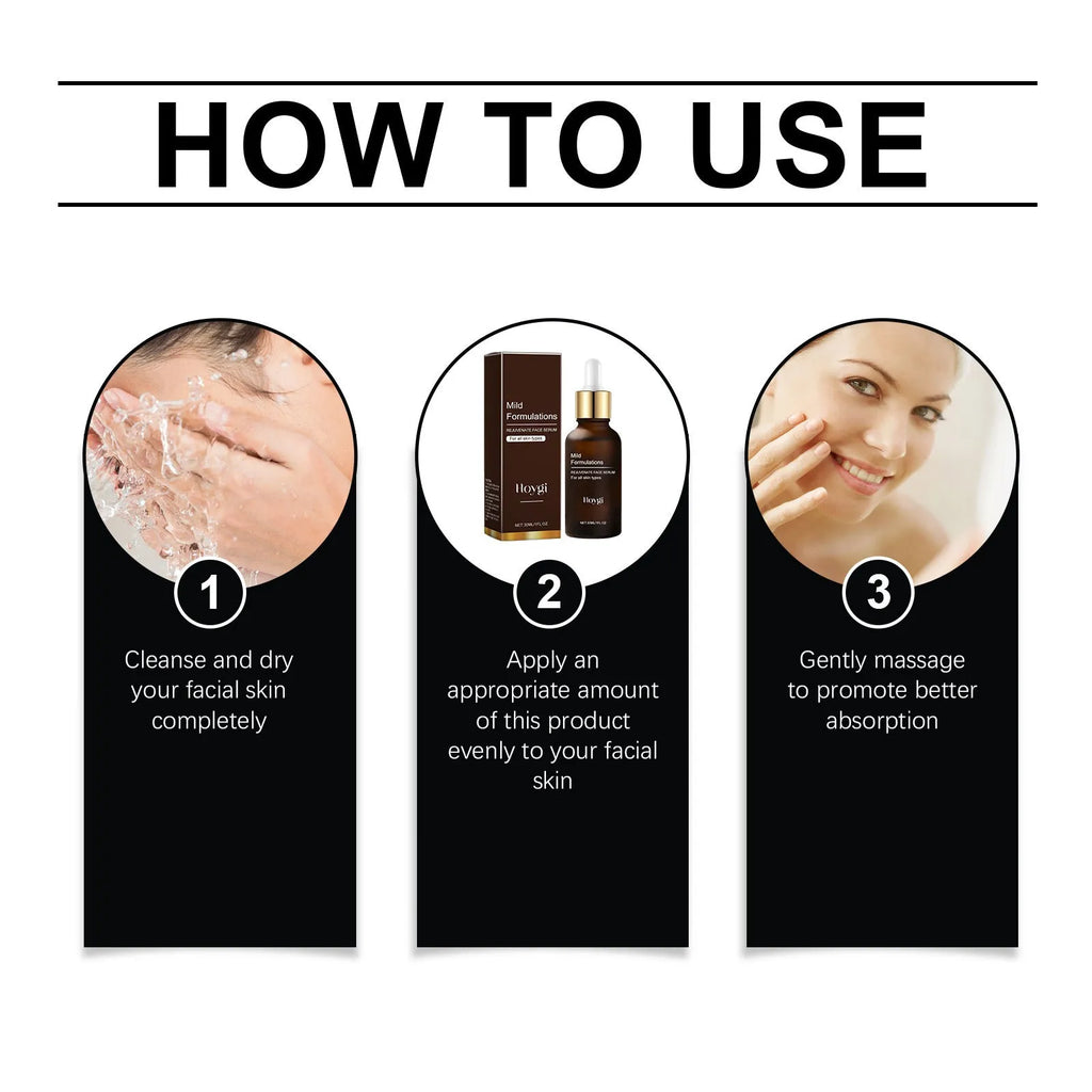 30ml facial essence bottle with arbutin, collagen and hyaluronic acid for skincare
