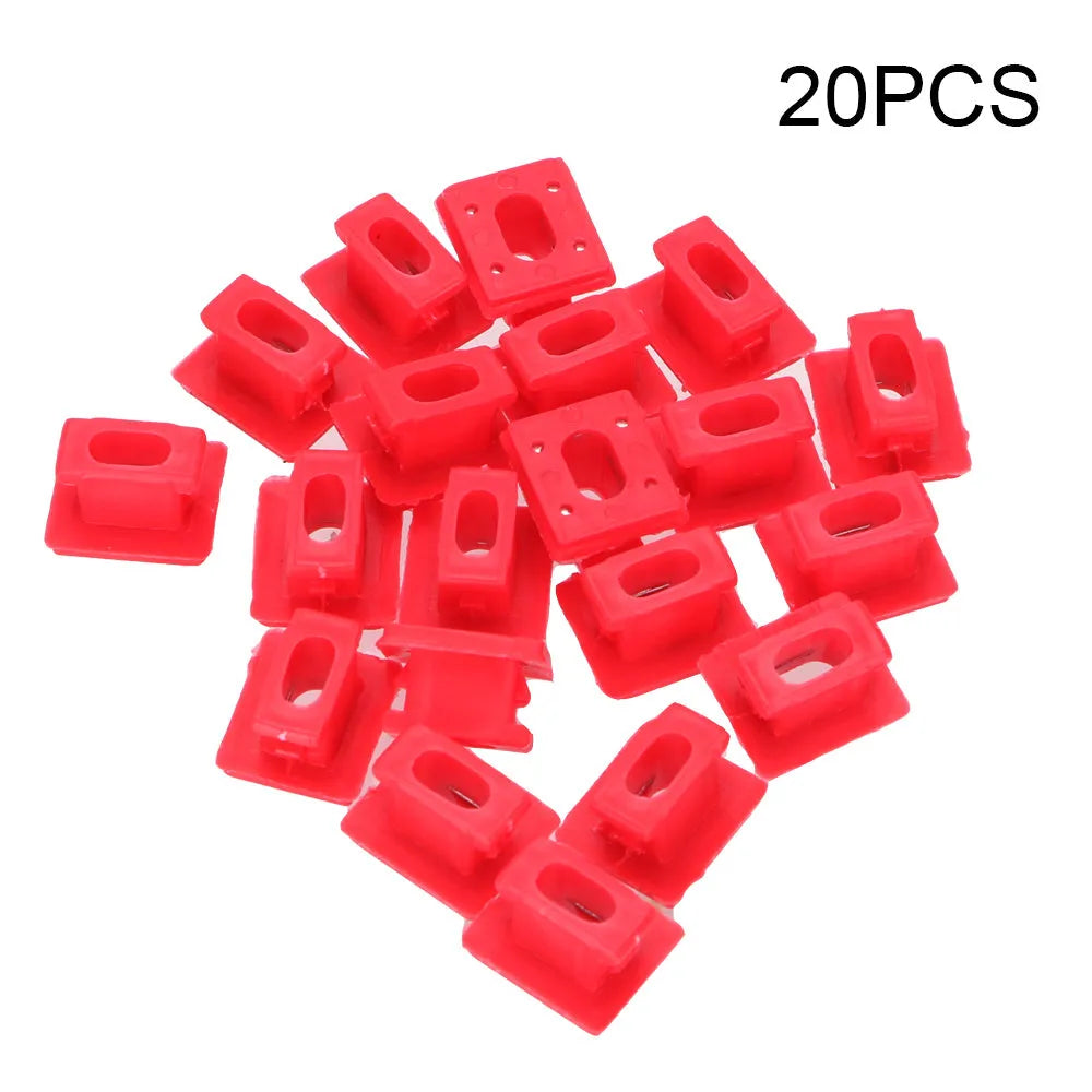 10 plastic BMW interior trim panel replacement clips for E46 3 Series, E65 7 Series and E83 X3 models