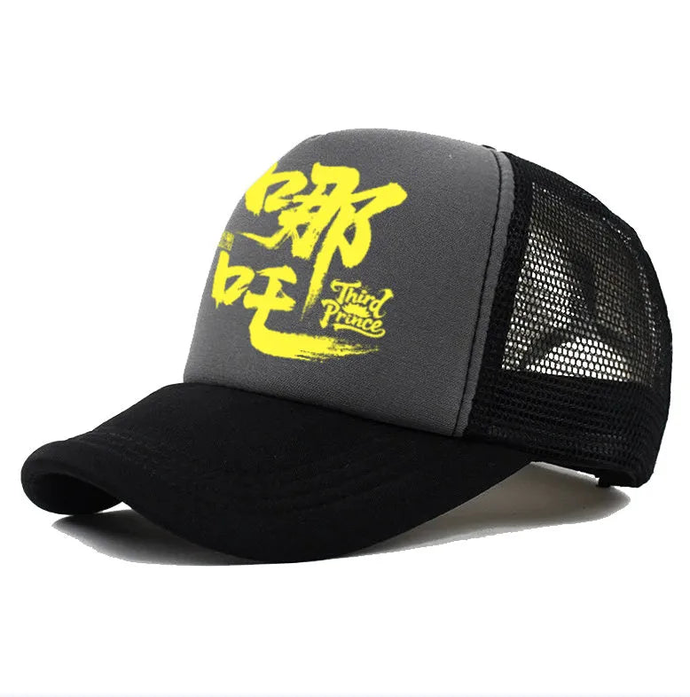 Men's baseball cap in six colour options with polyester construction