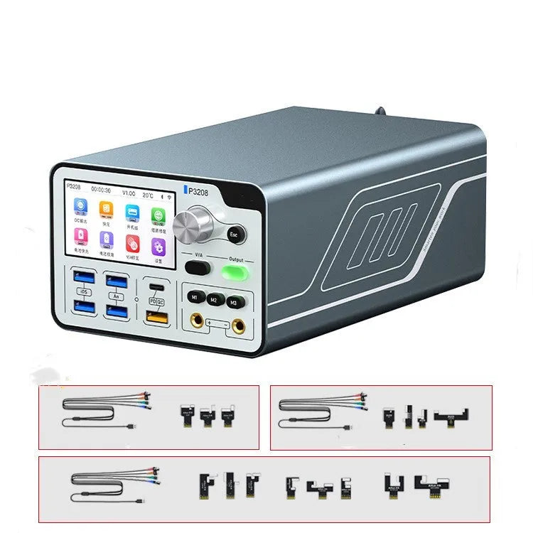 320W intelligent regulated power supply with 3.0-inch display and connectivity ports