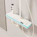 Aluminium digital display shower head set with concealed installation and temperature control