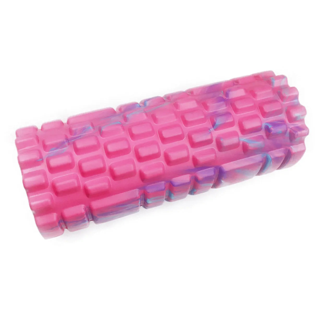 33cm long camouflage pattern EVA foam roller in assorted colour combinations.