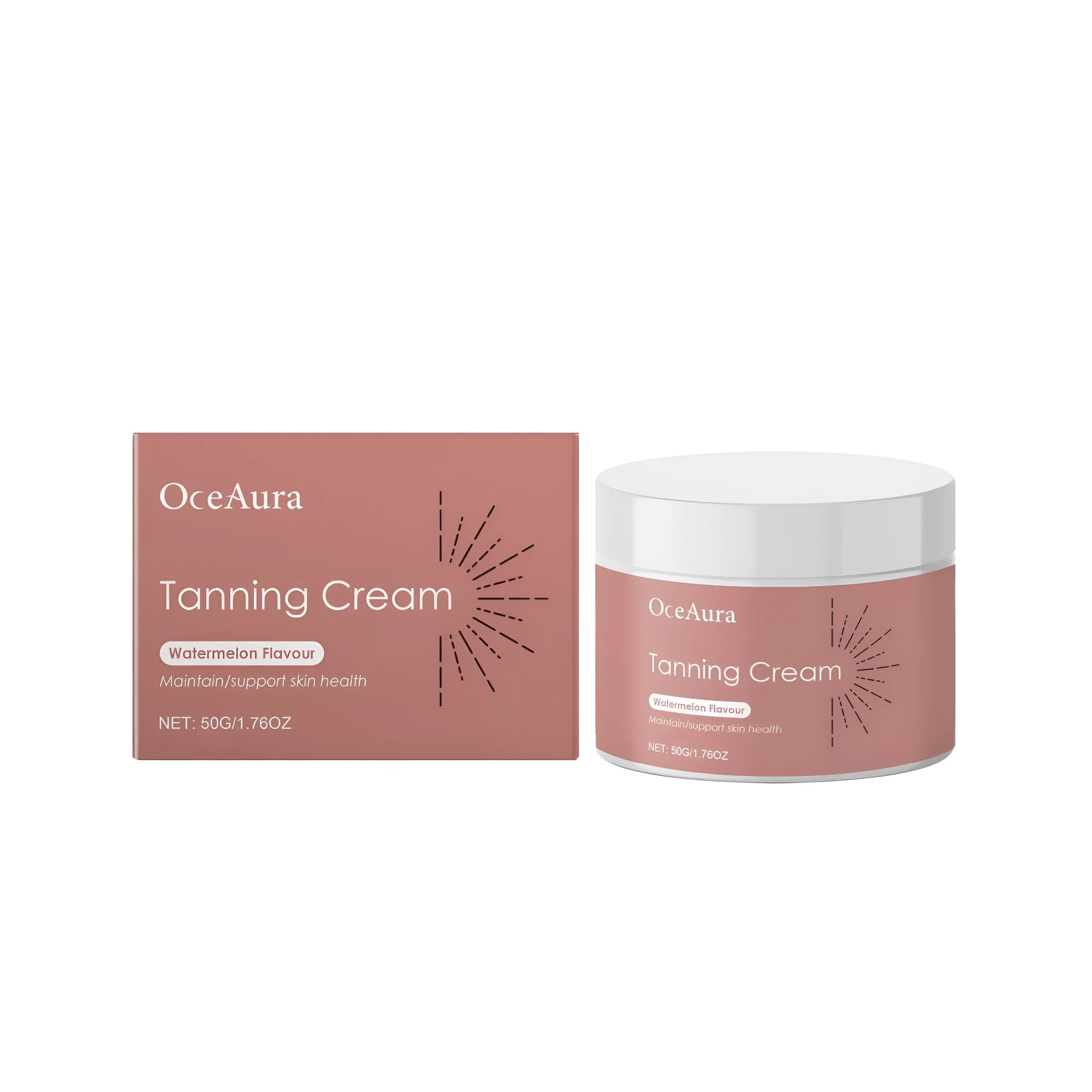 50g tube of tanning cream with watermelon extract and vitamin E