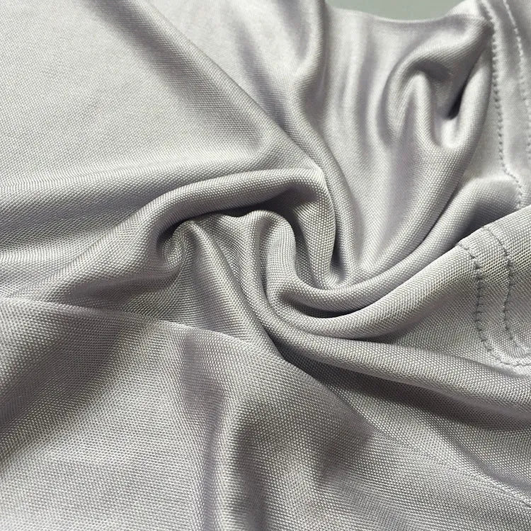 Men's loose-fit silk shorts in navy blue, silver grey, or skin colour
