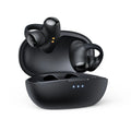 T306 black and white Bluetooth clip-on sports gaming headset with ear hook design