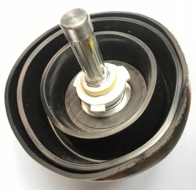 Silicone car headlight dust cover with IP68 rating for 12V vehicle electrical protection