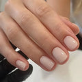 Solid colour MY119 plastic false nail art set in cute style for ladies