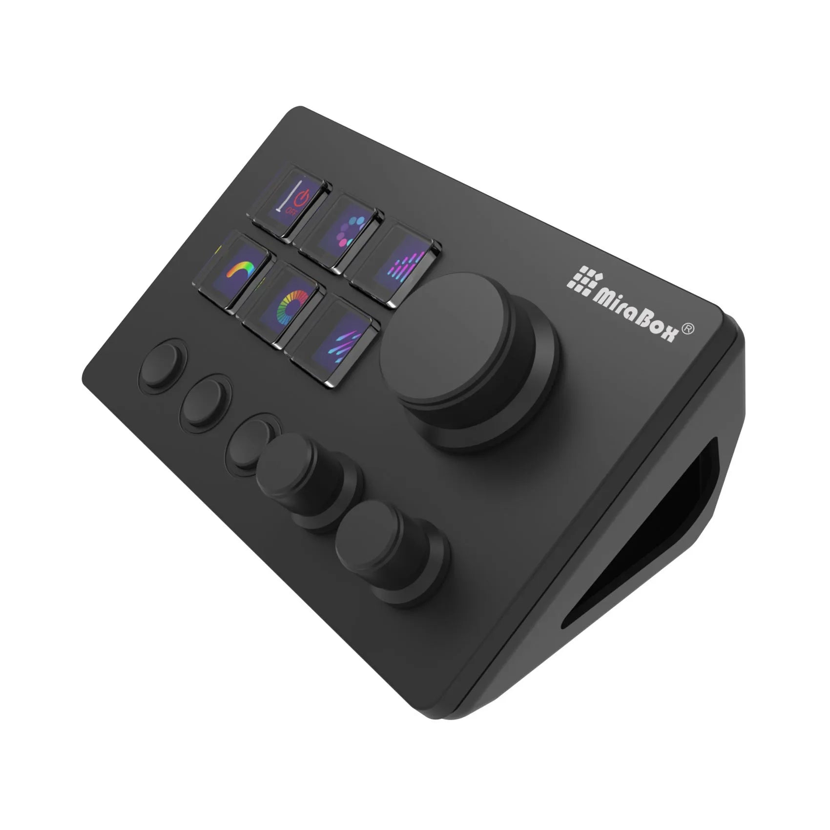 Visual Keyboard N3 universal silicone numeric keypad in black or white with 2m cable and bracket