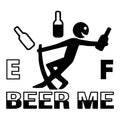 Creative EF fuel tank car sticker in take wine black 12x9cm film design