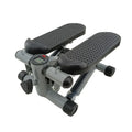 Silver grey hydraulic resistance mini treadmill for waist slimming exercises