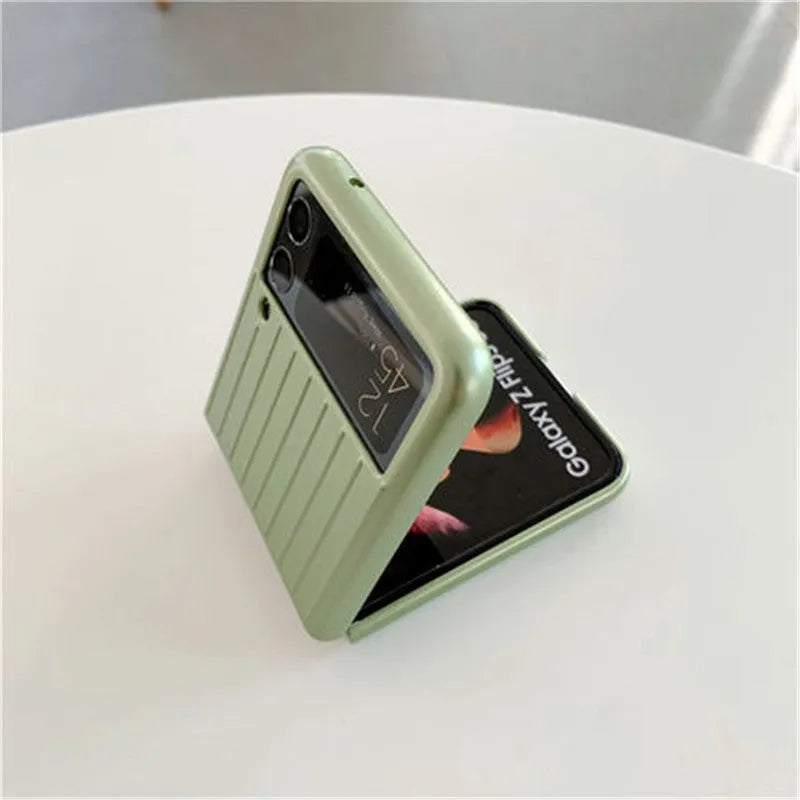 Samsung Z Flip3 ultra-thin flip phone case in seven PC colour options