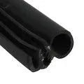 Black rubber sliding door seal for Toyota Hiace high roof vans, 5 metre length