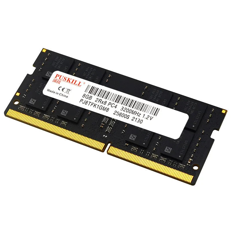 16GB DDR4 laptop memory module with 260-pin connector for notebook computer upgrades