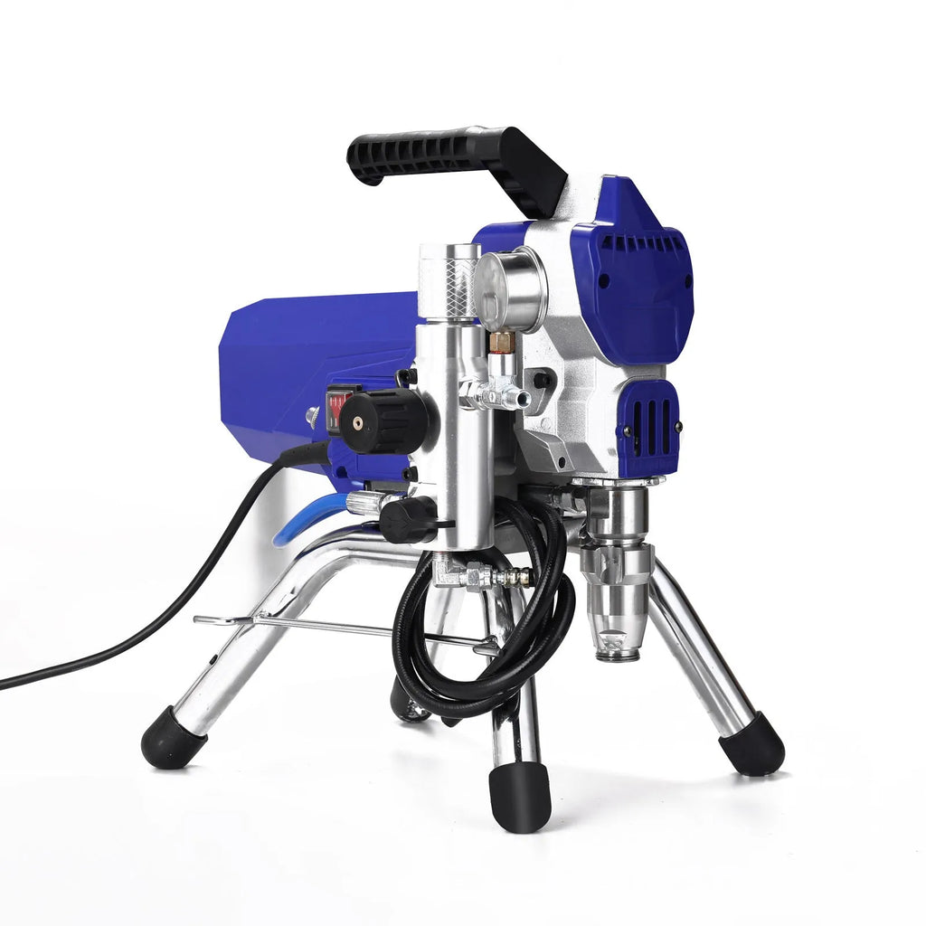 3901 high-pressure airless spray machine with spray gun and 10 metre hose for fireproof paint application