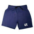 Loose-fitting metal silk sports shorts in a choice of nine colours including army green, red, and sapphire blue.
