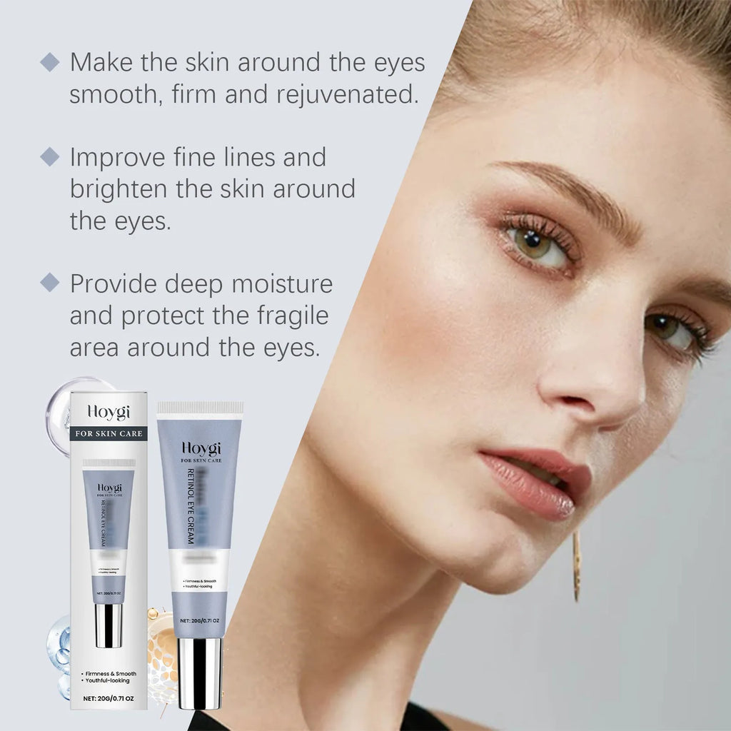 20g jar of retinol eye cream with soft moisturising formula for delicate eye area