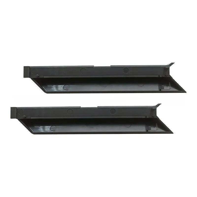 Black PS4 Pro hard drive bottom cover replacement part with baffle block strip
