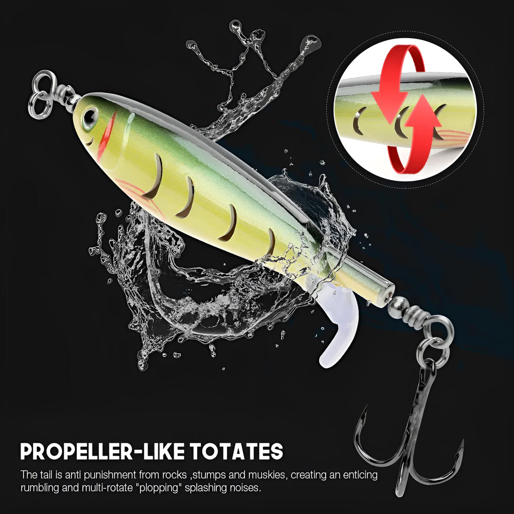 7.5cm long plastic bionic fishing lure on a white background, showing fish-shaped design