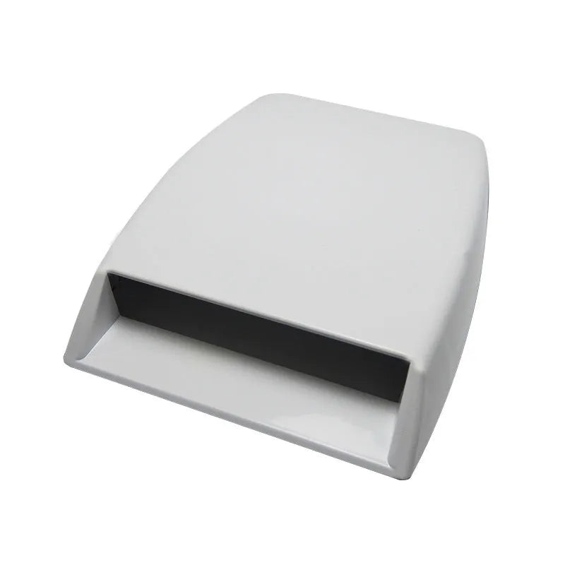 ABS plastic decorative simulation air vent for car interior in black, silver, or white