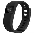 Basic bracelet pedometer with digital display and adjustable plastic ABS strap