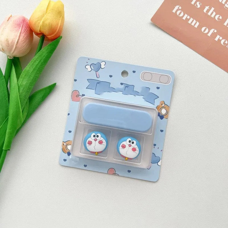 Colourful cartoon magnetic cable fixer bracket for desktop charging cable organisation