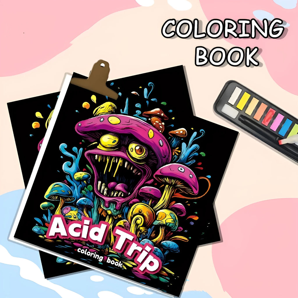 200mm acid tour coloured paper painting book for creative drawing and sketching