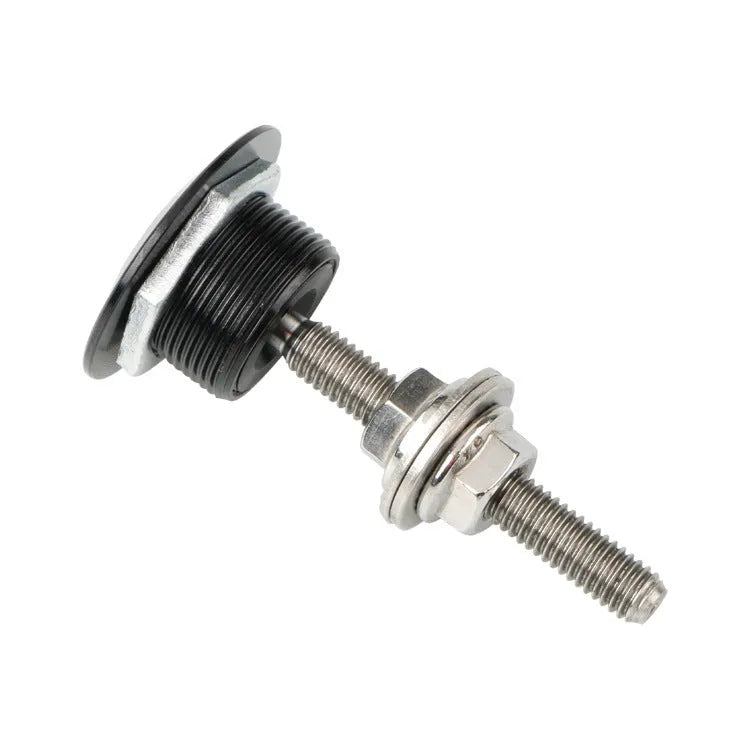 30mm aluminium engine cover lock in multiple colours with 55mm screw for vehicle panel fastening