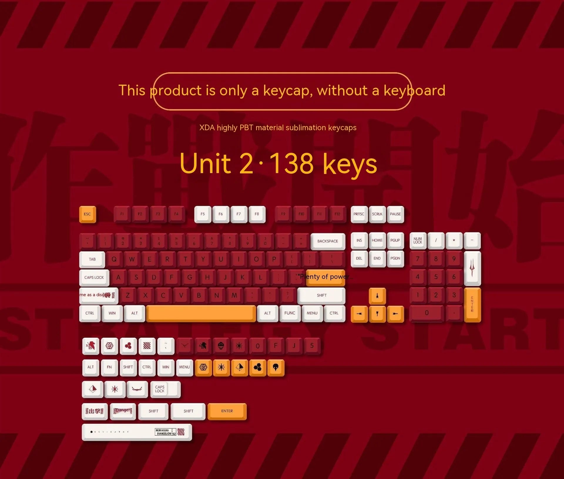 138 PBT mechanical keyboard key caps in boy and girl colour matching theme with sublimation printing