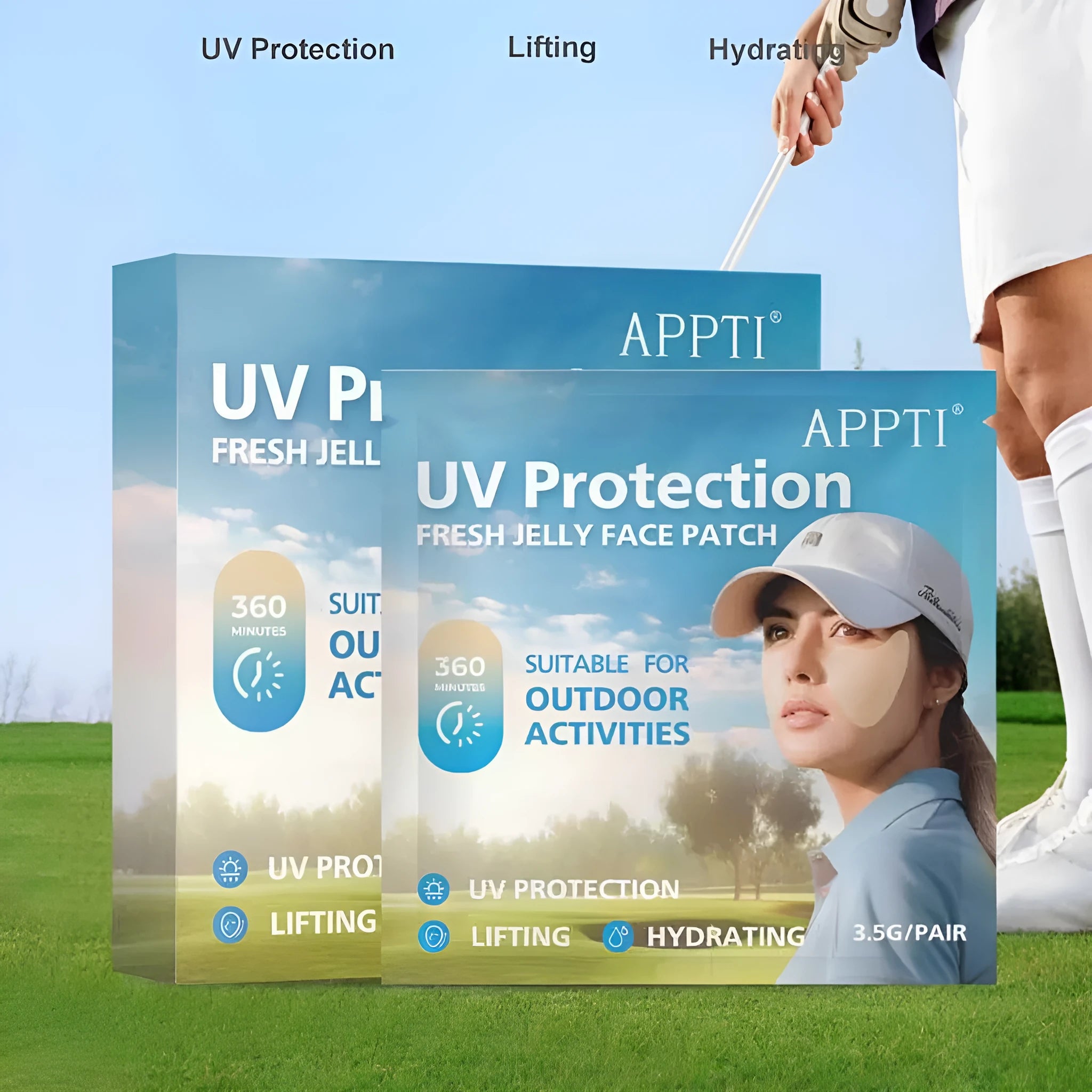 UV-proof outdoor sports protection eyes mask with soft elastic earbands and anti-glare protection